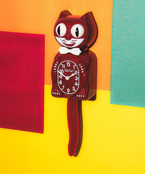 bpr BEAMS(ビーピーアール ビームス )の「【ビームスの百名品】California Clock / Kit-Cat Klock カラー(掛け時計・レディース・ホワイト/サックスブルー/レッド・ONE SIZE)」の3枚目の写真