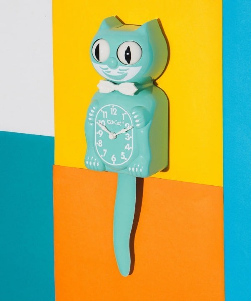 bpr BEAMS(ビーピーアール ビームス )の「【ビームスの百名品】California Clock / Kit-Cat Klock カラー(掛け時計・レディース・ホワイト/サックスブルー/レッド・ONE SIZE)」の2枚目の写真