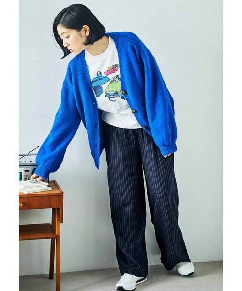 ＴＨＲＥＥ ＦＩＦＴＹ ＳＴＡＮＤＡＲＤ Ｓａｔｕｒｄａｙ Ｅｖｅｎｉｎｇ Ｐｏｓｔ ヴィンテージライクプリントトレーナー（スウェット）｜THREE FIFTY STANDARD（スリーフィフティースタンダード）