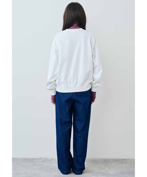 ＴＨＲＥＥ ＦＩＦＴＹ ＳＴＡＮＤＡＲＤ Ｓａｔｕｒｄａｙ Ｅｖｅｎｉｎｇ Ｐｏｓｔ ヴィンテージライクプリントトレーナー（スウェット）｜THREE FIFTY STANDARD（スリーフィフティースタンダード）