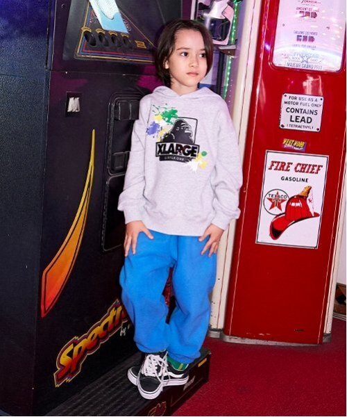 XLARGE KIDS スウェット　パーカー　パンツ　　130 エクストララージ XLARGE KIDS スウェットパーカーパンツ130 エクストララージ