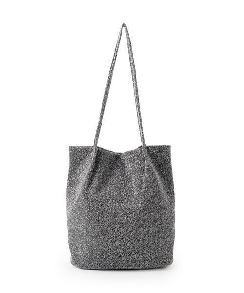 SHOO・LA・RUE（シューラルー）の「◆つまみハンドルラメトートバッグ（トートバッグ・レディース・シルバー系その他/シルバー/ブロンズ/ブラック・00）」の3枚目の写真