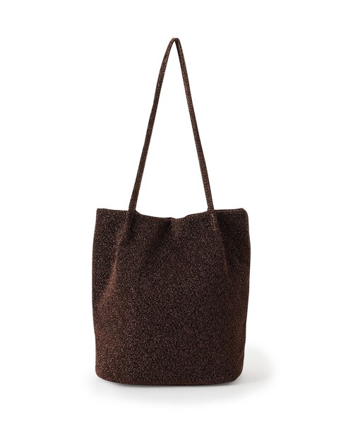 SHOO・LA・RUE（シューラルー）の「◆つまみハンドルラメトートバッグ（トートバッグ・レディース・シルバー系その他/シルバー/ブロンズ/ブラック・00）」の8枚目の写真