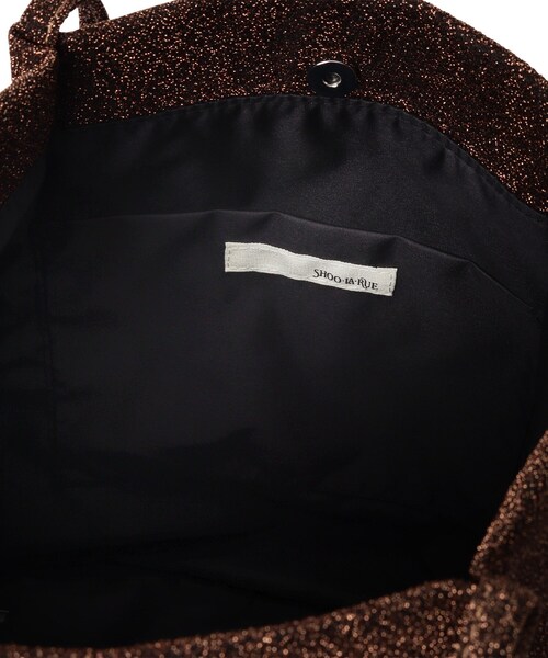 SHOO・LA・RUE（シューラルー）の「◆つまみハンドルラメトートバッグ（トートバッグ・レディース・シルバー系その他/シルバー/ブロンズ/ブラック・00）」の15枚目の写真