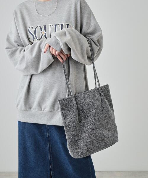 SHOO・LA・RUE（シューラルー）の「◆つまみハンドルラメトートバッグ（トートバッグ・レディース・シルバー系その他/シルバー/ブロンズ/ブラック・00）」の18枚目の写真