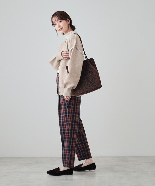 SHOO・LA・RUE（シューラルー）の「◆つまみハンドルラメトートバッグ（トートバッグ・レディース・シルバー系その他/シルバー/ブロンズ/ブラック・00）」の22枚目の写真