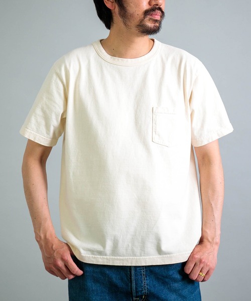 OMNIGOD mens / オムニゴッド] 天竺 ショートスリーブポケット