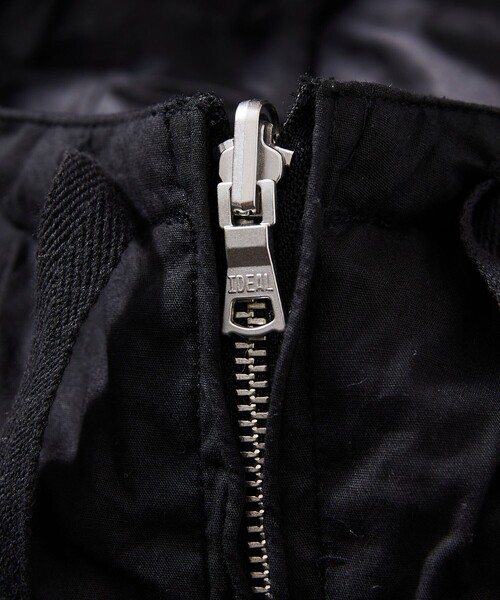 HINSON(ヒンソン)の「HINSON/ヒンソン リバーシブル 中綿 アノラックパーカー/プルオーバー(ブルゾン・メンズ・ブラック/オレンジ・MEDIUM/LARGE)」の6枚目の写真