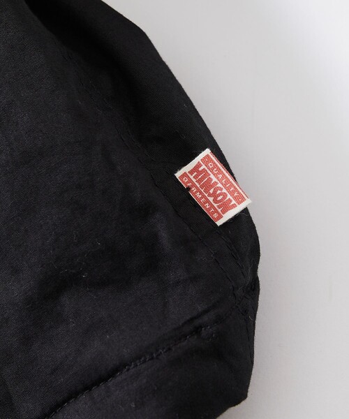 HINSON(ヒンソン)の「HINSON/ヒンソン リバーシブル 中綿 アノラックパーカー/プルオーバー(ブルゾン・メンズ・ブラック/オレンジ・MEDIUM/LARGE)」の9枚目の写真