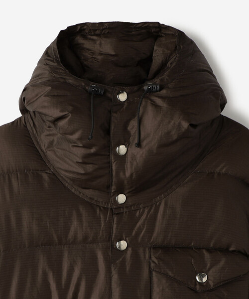 MONITALY（モニタリー）の「monitaly | ナイロン ダウンジャケット BROWN WOMEN（ダウンジャケット/コート・レディース・ブラウン・XS）」の7枚目の写真