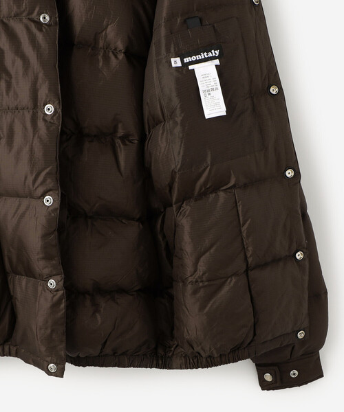 MONITALY（モニタリー）の「monitaly | ナイロン ダウンジャケット BROWN WOMEN（ダウンジャケット/コート・レディース・ブラウン・XS）」の10枚目の写真