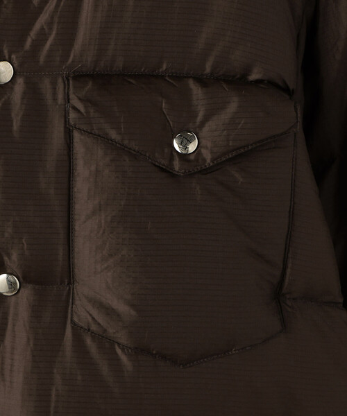 MONITALY（モニタリー）の「monitaly | ナイロン ダウンジャケット BROWN WOMEN（ダウンジャケット/コート・レディース・ブラウン・XS）」の11枚目の写真