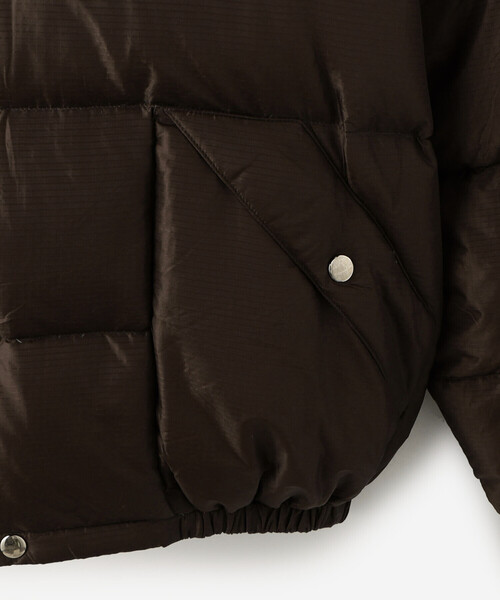 MONITALY（モニタリー）の「monitaly | ナイロン ダウンジャケット BROWN WOMEN（ダウンジャケット/コート・レディース・ブラウン・XS）」の12枚目の写真