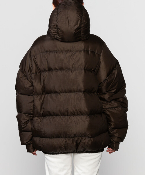 MONITALY（モニタリー）の「monitaly | ナイロン ダウンジャケット BROWN WOMEN（ダウンジャケット/コート・レディース・ブラウン・XS）」の4枚目の写真