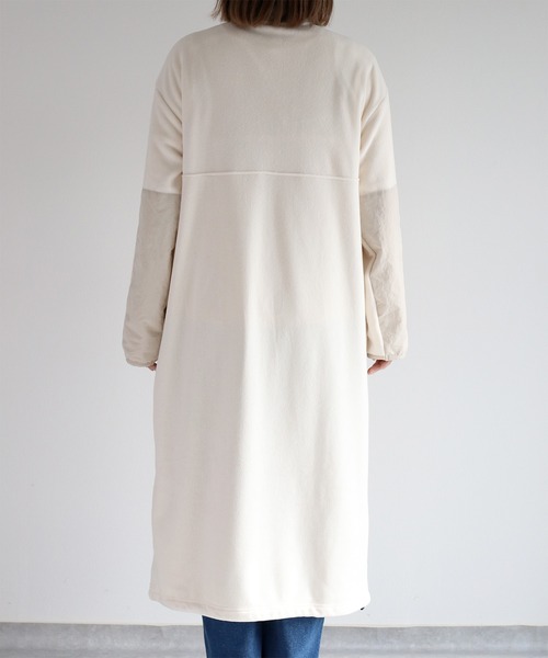 セール】フリースハーフジップワンピース（ワンピース）｜cepo（セポ