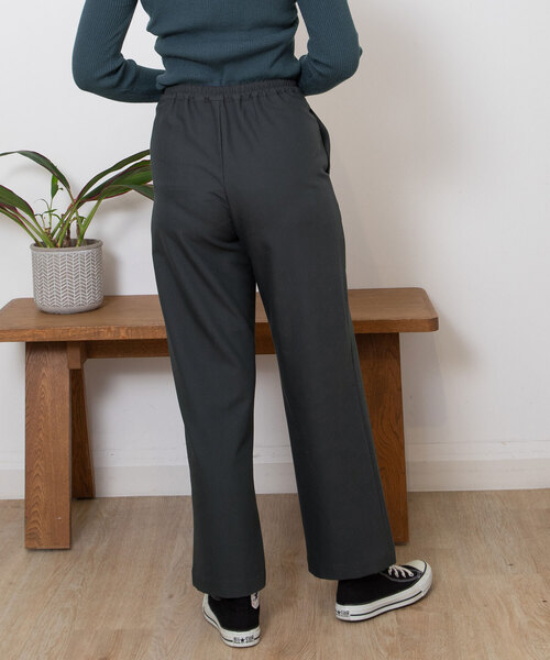 POU DOU DOU(プードゥドゥ)の「ラップスカート付きパンツ(その他パンツ・レディース・ネイビー/ターコイズブルー/ダークグレー・M)」の18枚目の写真