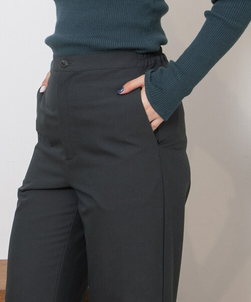 POU DOU DOU(プードゥドゥ)の「ラップスカート付きパンツ(その他パンツ・レディース・ネイビー/ターコイズブルー/ダークグレー・M)」の20枚目の写真