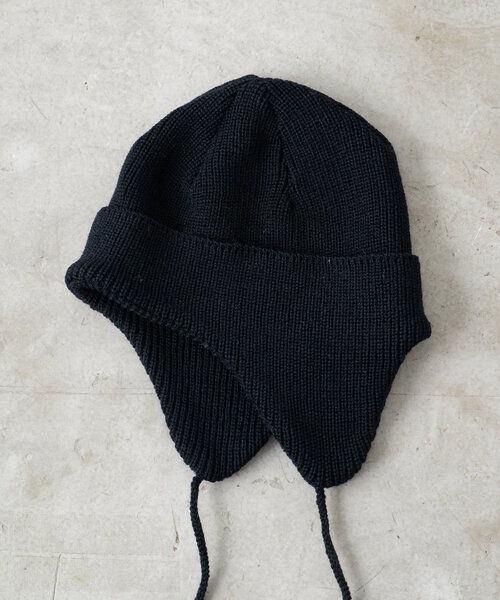 WHIMSIC(ウィムジック)の「【WHIMSIC】イヤーニットキャップ(ニットキャップ/ビーニー・レディース・ブラウン/ブラック/チャコールグレー・FREE)」の6枚目の写真