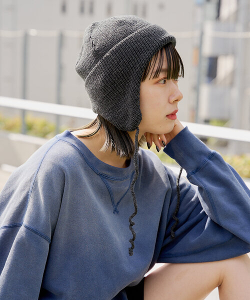 CARPE DIEM × BEDWIN ニットキャップ　キムタク キムタク着用 carpe diem × bedwin beanie BLACK