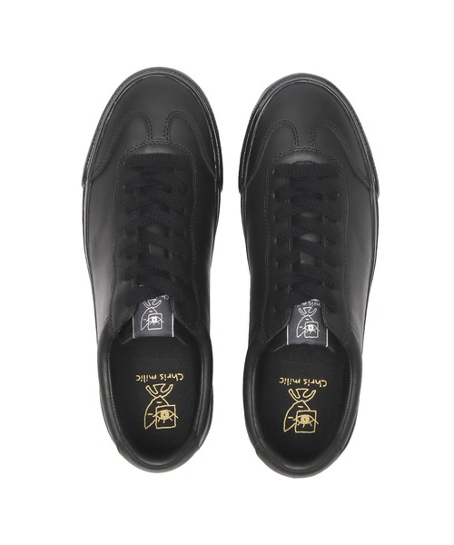 Last Resort AB(ラストリゾート・エービー)の「VM004-MILIC LEATHER WORN BLACK/BLACK(スニーカー・メンズ・ブラック・10/9/8h/9h/8/7h/10h/11/7/12)」の4枚目の写真