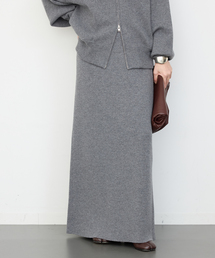 【CINOH/チノ 】KNIT MAXI SKIRT