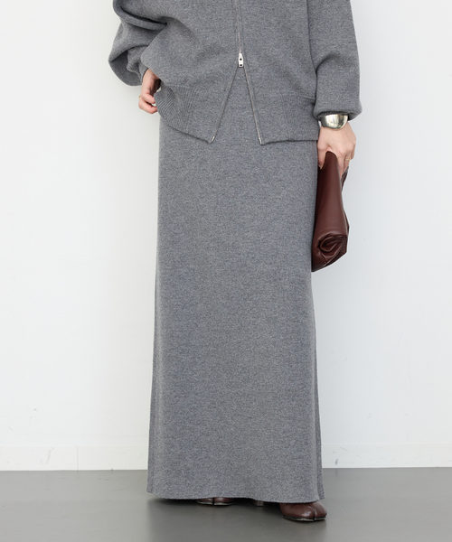 CINOH/チノ 】KNIT MAXI SKIRT（スカート）｜CINOH（チノ）の