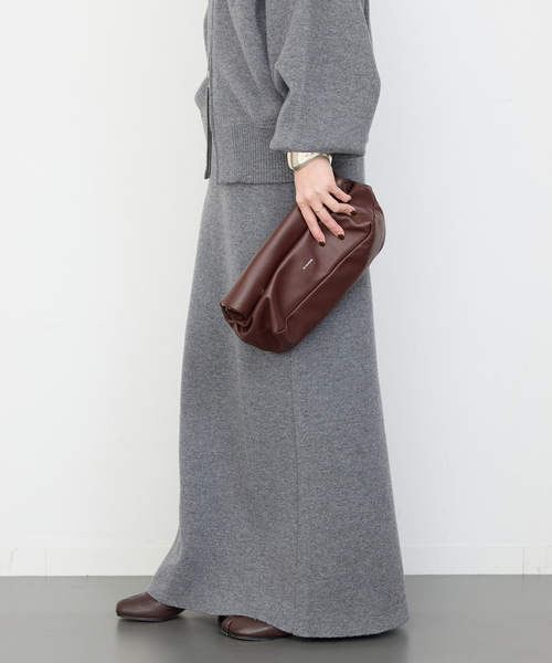 CINOH/チノ 】KNIT MAXI SKIRT（スカート）｜CINOH（チノ）の