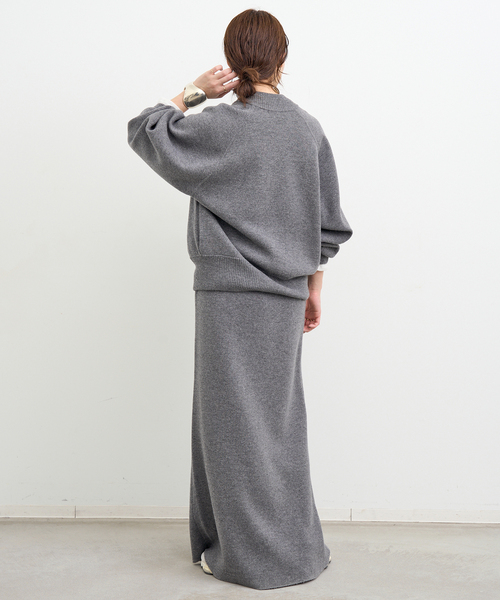 Deuxieme Classe　CINOH/チノ KNIT MAXI SKIRT CINOH/チノ 】KNIT MAXI SKIRT（スカート）｜CINOH（チノ）の