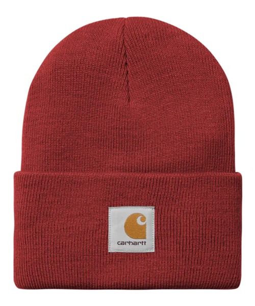 Carhartt（カーハート）の「Carhartt WIP/カーハート ダブリューアイピー ビーニー ACRYLIC WATCH HAT I020222（ニットキャップ/ビーニー・メンズ・ホワイト/ブラウン/レッド/ブラック・FREE）」の4枚目の写真