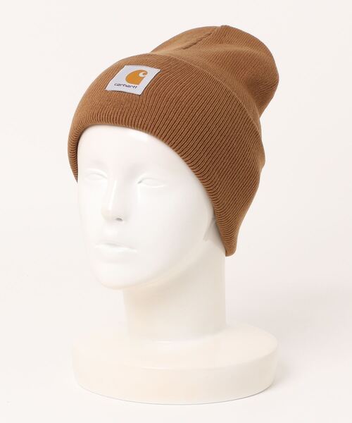 Carhartt（カーハート）の「Carhartt WIP/カーハート ダブリューアイピー ビーニー ACRYLIC WATCH HAT I020222（ニットキャップ/ビーニー・メンズ・ホワイト/ブラウン/レッド/ブラック・FREE）」の15枚目の写真