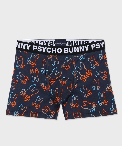 PsychoBunny サイコバニー ボクサー パンツ アンダーウェア 3枚 Psycho Bunny（サイコバニー）の「TRIPLE BUNNY アンダーウェア