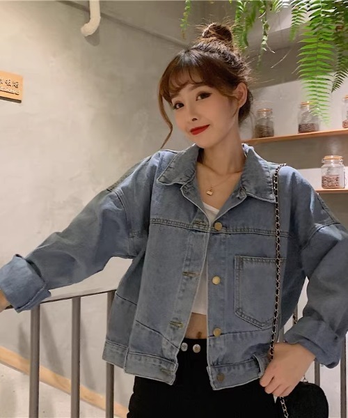 paravion（パラビオン）の「デニムジャケット（デニムジャケット・レディース・ブルー・LARGE/MEDIUM）」の5枚目の写真