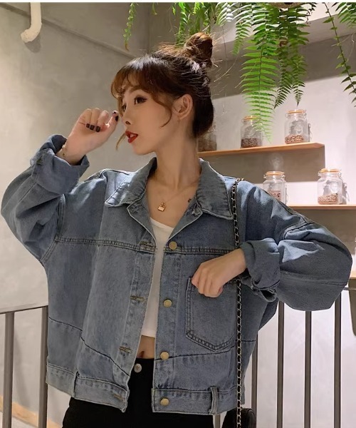 paravion（パラビオン）の「デニムジャケット（デニムジャケット・レディース・ブルー・LARGE/MEDIUM）」の9枚目の写真