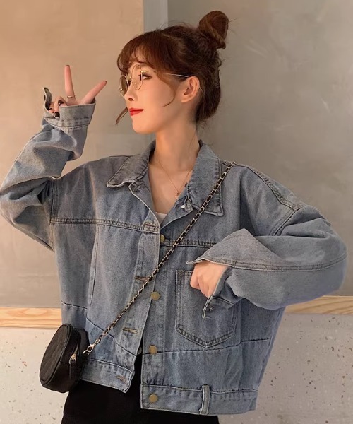 paravion（パラビオン）の「デニムジャケット（デニムジャケット・レディース・ブルー・LARGE/MEDIUM）」の11枚目の写真