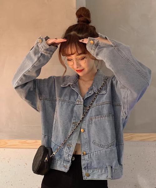 paravion（パラビオン）の「デニムジャケット（デニムジャケット・レディース・ブルー・LARGE/MEDIUM）」の18枚目の写真