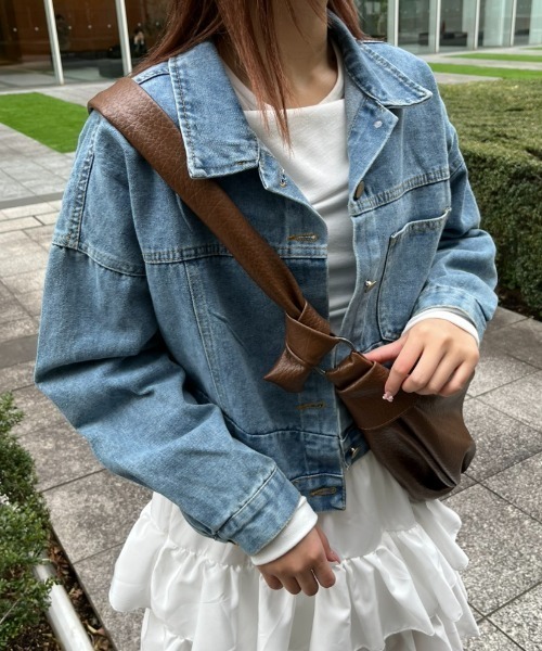 paravion（パラビオン）の「デニムジャケット（デニムジャケット・レディース・ブルー・LARGE/MEDIUM）」の17枚目の写真