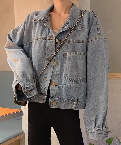 paravion（パラビオン）の「デニムジャケット（デニムジャケット・レディース・ブルー・LARGE/MEDIUM）」の15枚目の写真