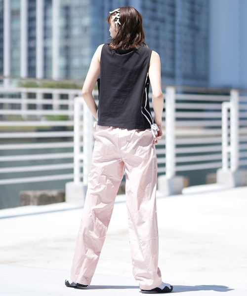 PUMA(プーマ)の「PUMA/プーマ T7 MODERN RELAXED TANK タンクトップ 633336(タンクトップ・レディース・ピンク/ブラック・M/L)」の8枚目の写真