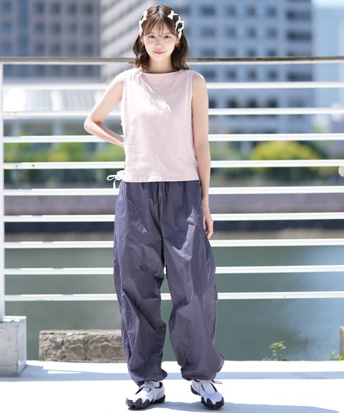PUMA(プーマ)の「PUMA/プーマ T7 MODERN RELAXED TANK タンクトップ 633336(タンクトップ・レディース・ピンク/ブラック・M/L)」の9枚目の写真
