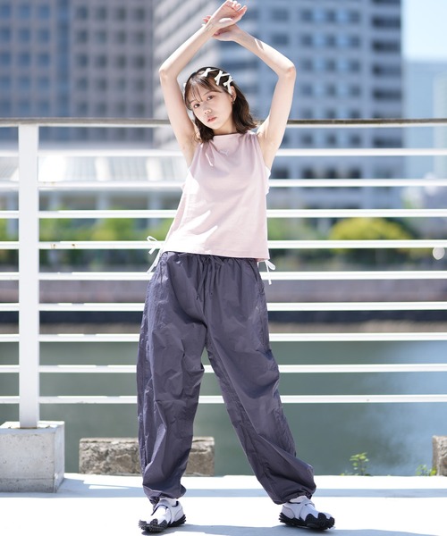 PUMA(プーマ)の「PUMA/プーマ T7 MODERN RELAXED TANK タンクトップ 633336(タンクトップ・レディース・ピンク/ブラック・M/L)」の11枚目の写真