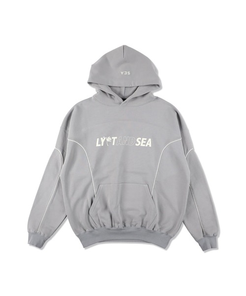 WIND AND SEA（ウィンダンシー）の「LYFT x WDS PIPING HOODED SWEAT SHIRT（パーカー・メンズ・アイボリー/ライトブルー/グレー・SMALL/MEDIUM/LARGE/X-LARGE）」の21枚目の写真