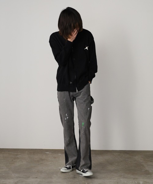 ROOPTOKYO(ループトウキョウ)の「ペインターフレアデニム ジーンス(デニムパンツ・メンズ・グレー・M/L/XL)」の17枚目の写真