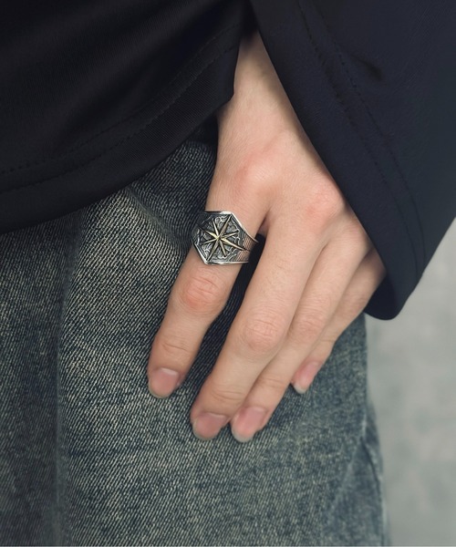 blatto(ブラット)の「【B-925 SILVER】925リング b925-r034-10g(リング・メンズ・シルバー・FREE)」の7枚目の写真