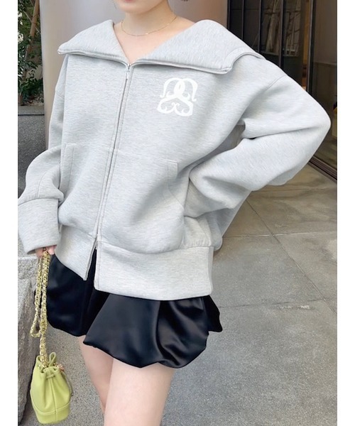 SNIDEL（スナイデル）の「【WEB限定カラーあり】ボリュームパーカー