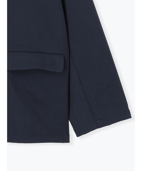 ehka sopo（エヘカソポ）の「テーラードジャケット（ノーカラージャケット・レディース・ベージュ/グレー/ネイビー・F）」の22枚目の写真