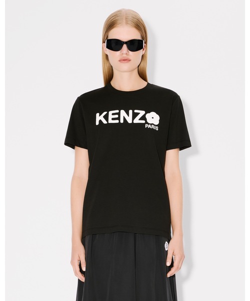 KENZO(ケンゾー)の「'Boke Flower 2.0' ルーズ Tシャツ(Tシャツ/カットソー・レディース・ブラック系その他5・SMALL/MEDIUM/LARGE)」の2枚目の写真