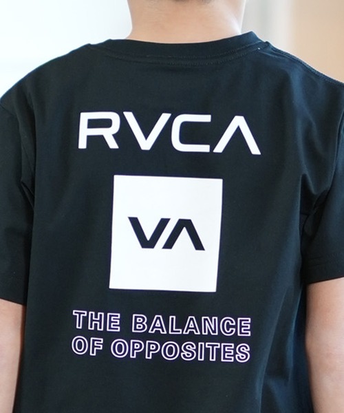 RVCA(ルーカ)の「RVCA/ルーカ KIDS POSTING RVCA ST キッズ Tシャツ BF045-P85(Tシャツ/カットソー・キッズ・ブラック/ホワイト・130cm/150cm/160cm/140cm)」の20枚目の写真