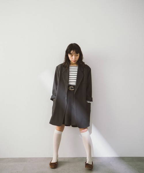 DRWCYS(ドロシーズ)の「タックハーフスラックス(その他パンツ・レディース・グレー/ベージュ・SMALL/MEDIUM)」の14枚目の写真