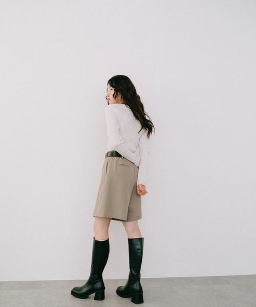 DRWCYS(ドロシーズ)の「タックハーフスラックス(その他パンツ・レディース・グレー/ベージュ・SMALL/MEDIUM)」の19枚目の写真