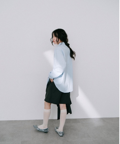 DRWCYS(ドロシーズ)の「タックハーフスラックス(その他パンツ・レディース・グレー/ベージュ・SMALL/MEDIUM)」の6枚目の写真